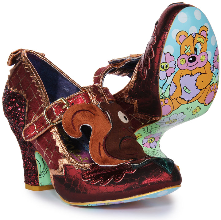 Irregular Choice Feeling Foxy In Red For Women