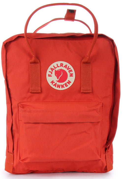 Fjallraven Kanken Backpack In Red