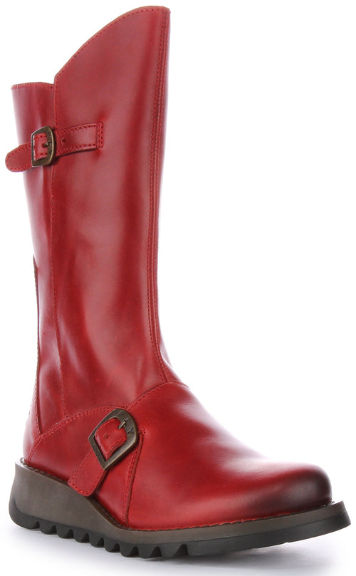 Fly London Mes 2 In Red For Women