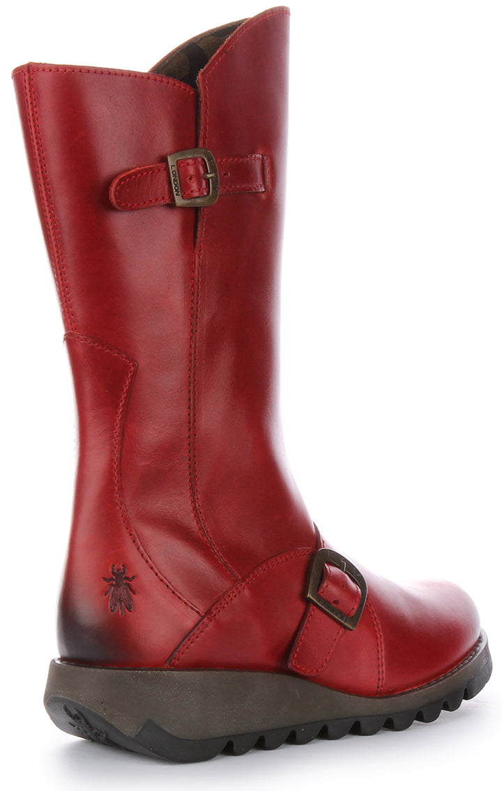 Fly London Mes 2 In Red For Women