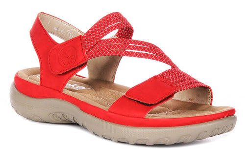 Rieker 64870-33 In Red For Women