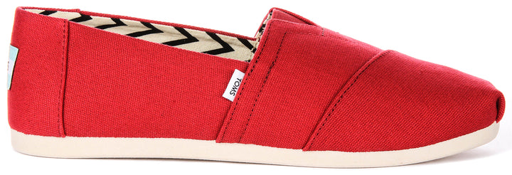 Toms Alpargata Herritage In Red For Men