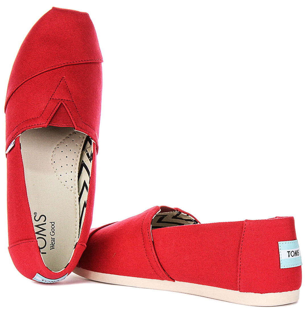 Toms Alpargata Herritage In Red For Men
