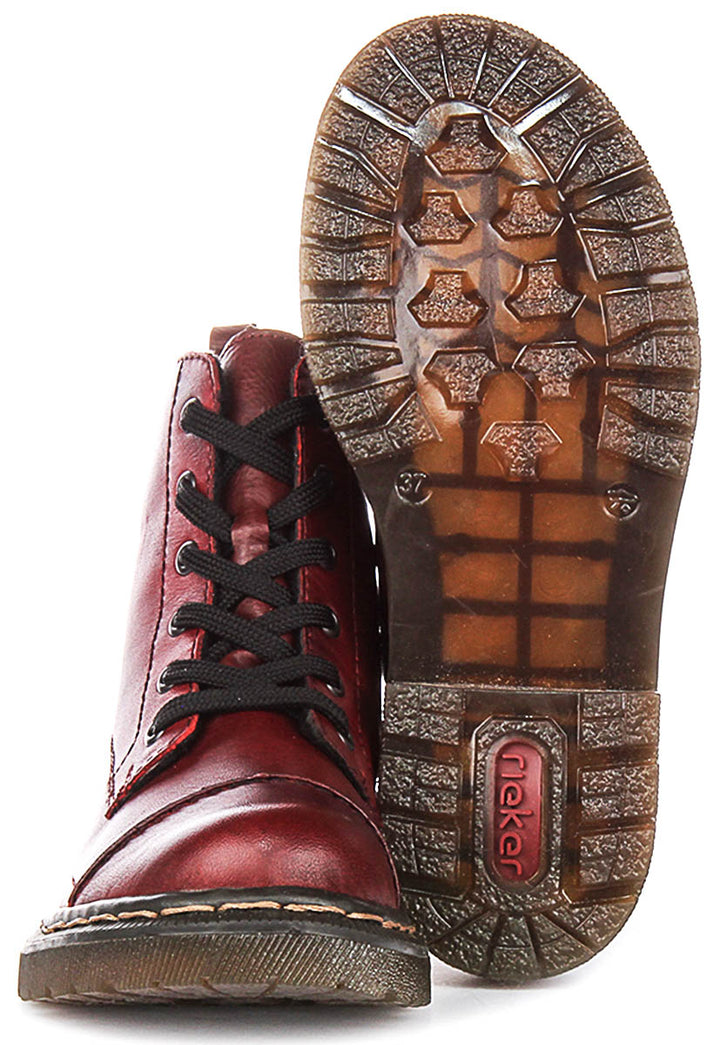 Rieker 78202-35 In Red For Women