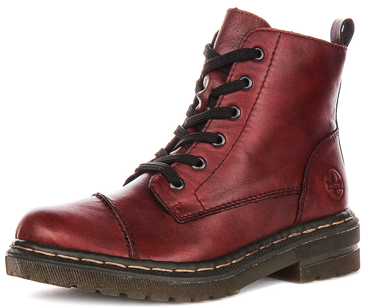 Rieker 78202-35 In Red For Women