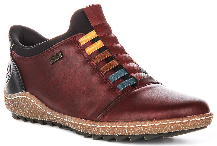 Rieker L7562-35 In Red For Women