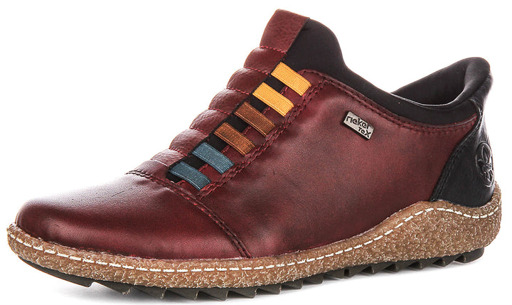 Rieker L7562-35 In Red For Women