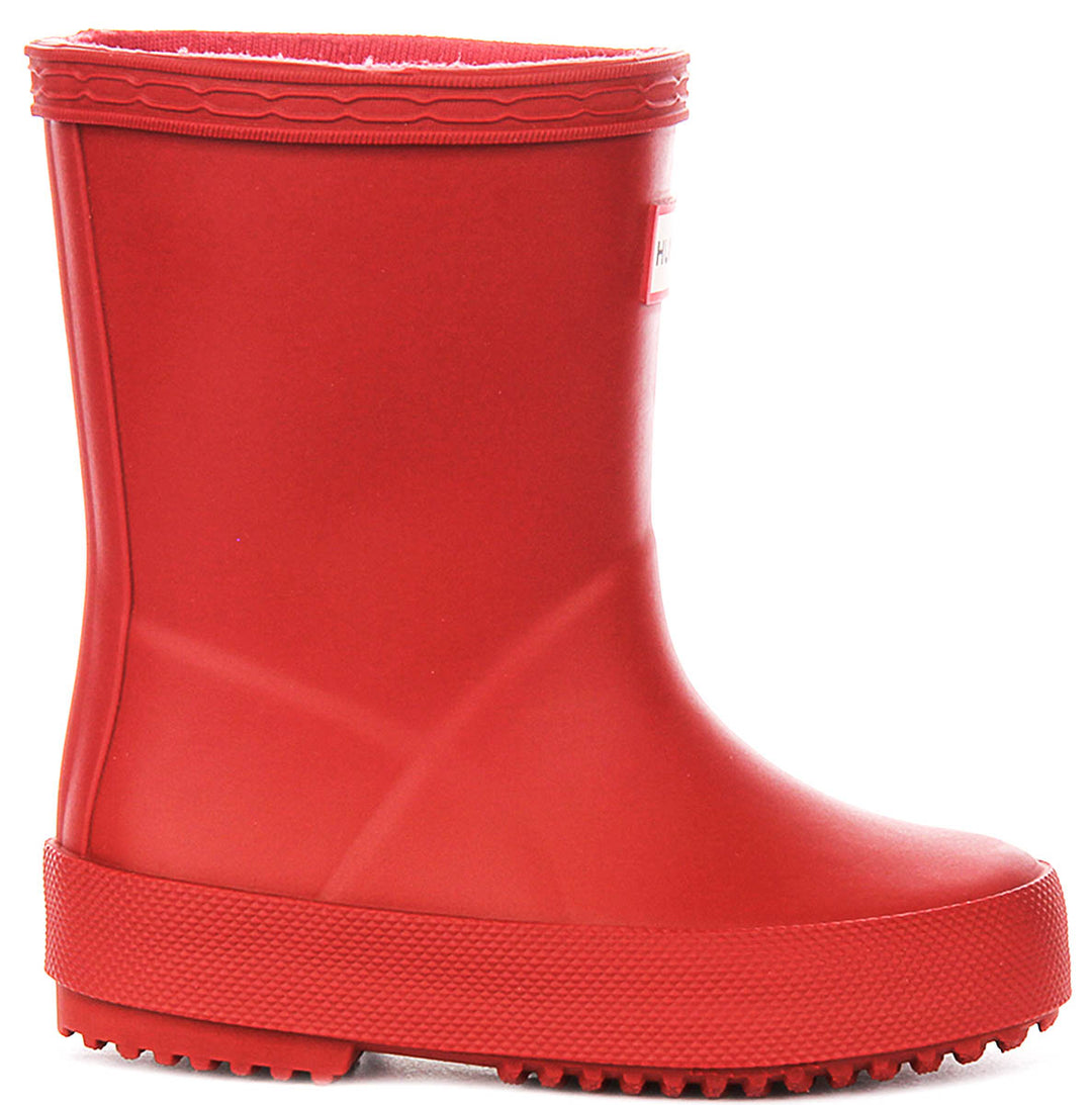 Hunter Kids First Boot In Red For Kid