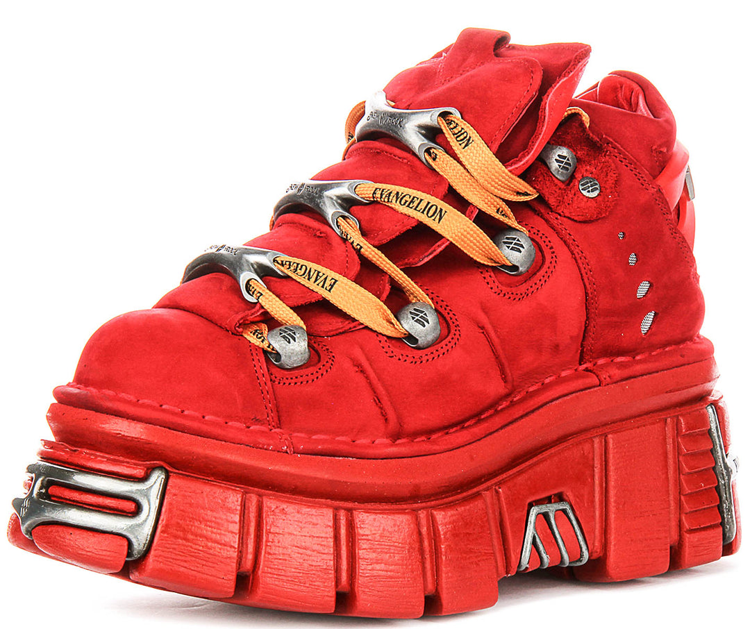 New Rock 106 Tower X Evangelion Colab In Red