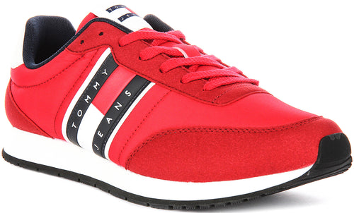 Tommy Hilfiger Classic Runner In Red For Men