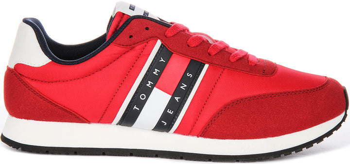Tommy Jeans Tjm Cls Runn In Red For Men
