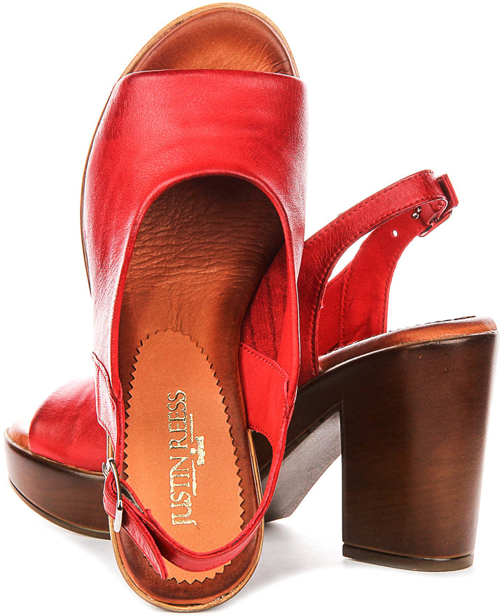 Justinreess England Serene In Red For Women