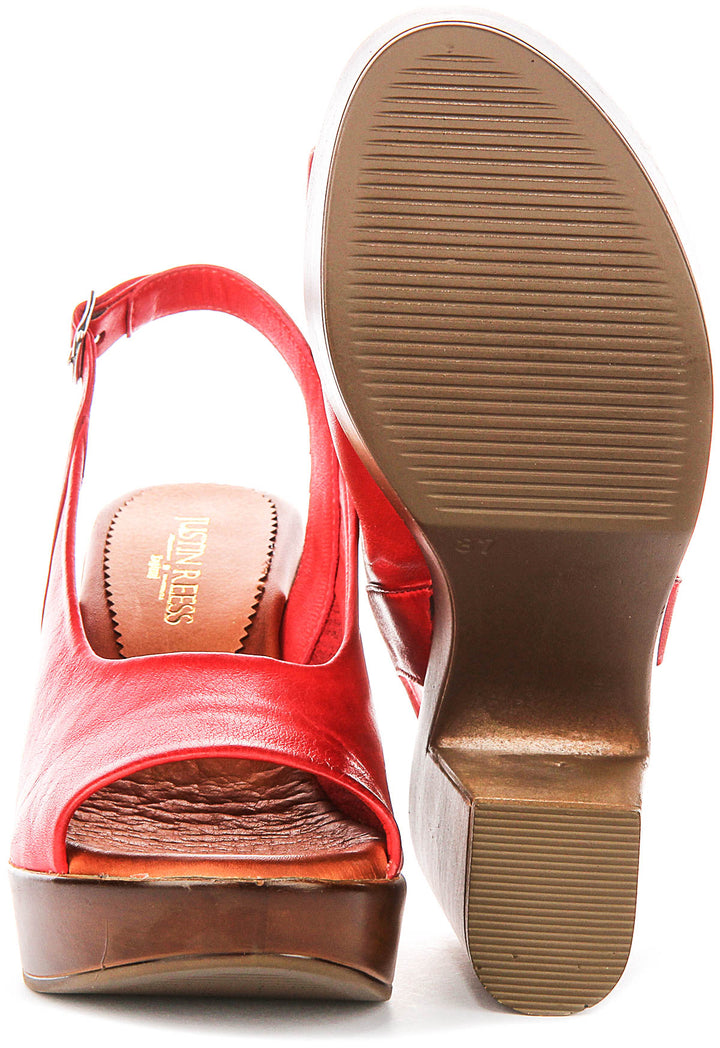 Justinreess England Serene In Red For Women