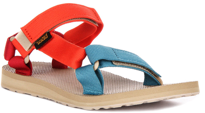 Teva Original Universal In Red Blue For Women