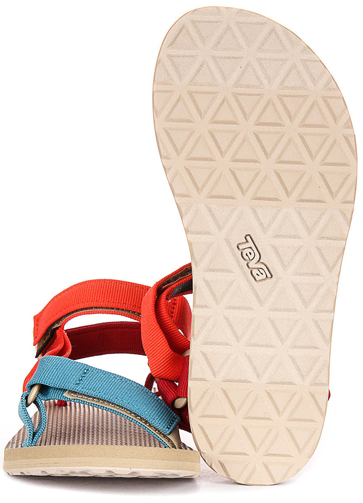 Teva Original Universal In Red Blue For Women