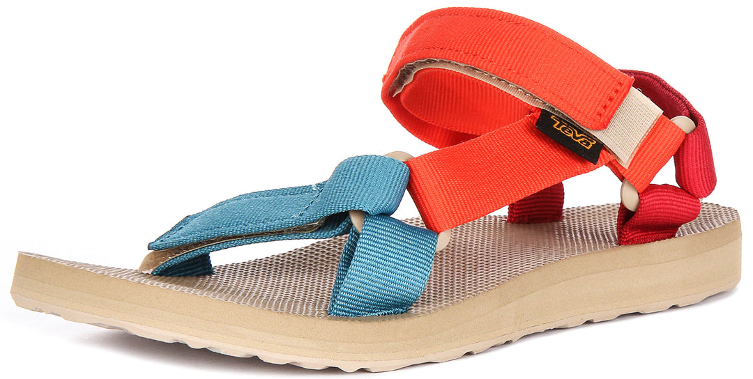 Teva Original Universal In Red Blue For Women