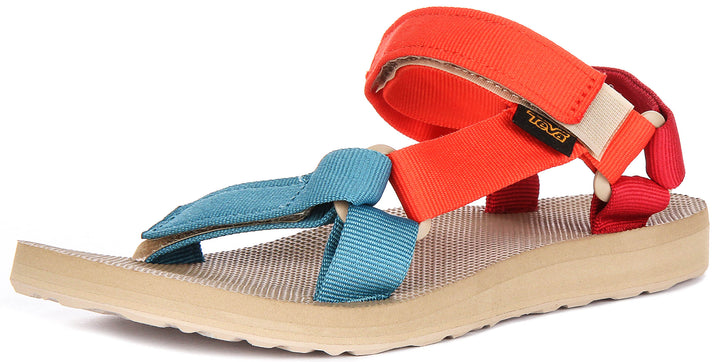 Teva Original Universal In Red Blue For Women