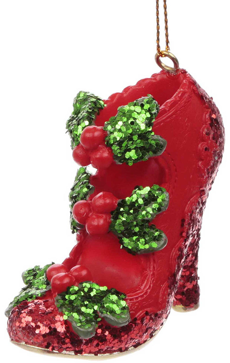 Irregular Choice Holly Jolly In Red Mix Christmas Decoration
