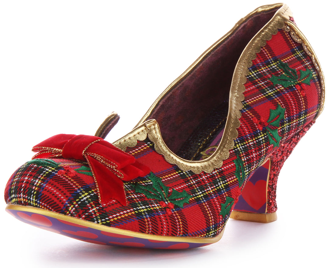 Irregular Choice Christmas Cookie In Red Multi For Women