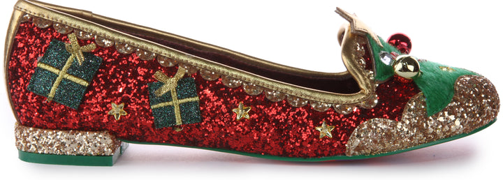 Irregular Choice Under The Tree In Red For Women