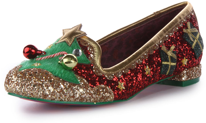 Irregular Choice Under The Tree In Red For Women