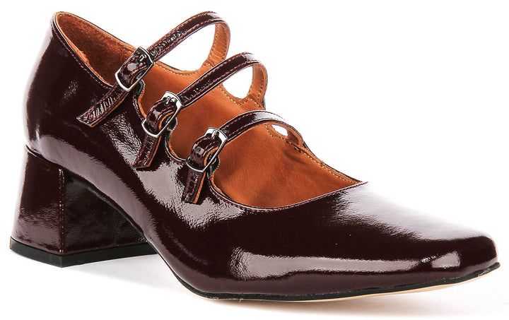 Justinreess England Kate 2 In Red Patent For Women