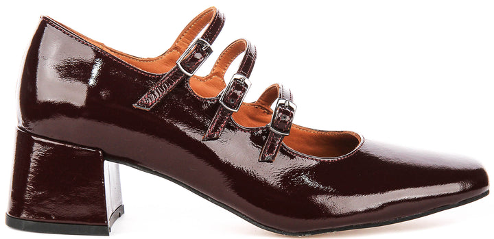 Justinreess England Kate 2 In Red Patent For Women