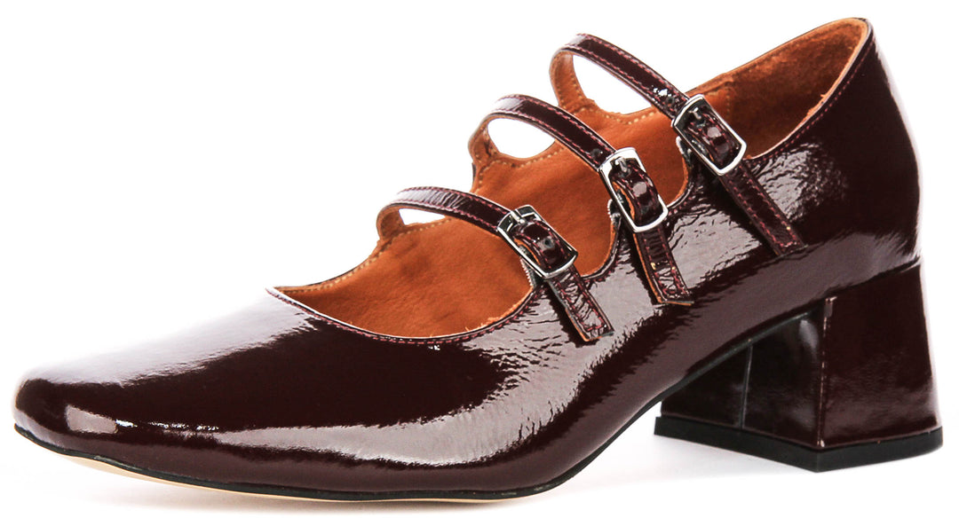 Justinreess England Kate 2 In Red Patent For Women