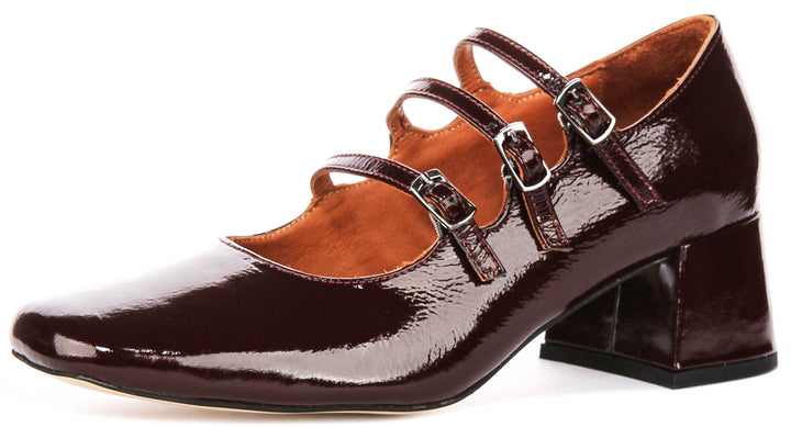 Justinreess England Kate 2 In Red Patent For Women