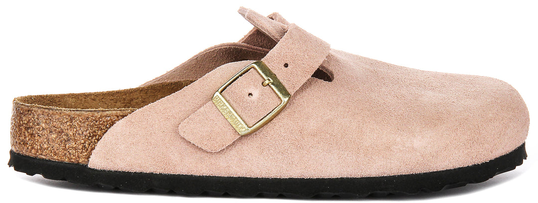 Birkenstock Boston BS In Rose | Regular Fit