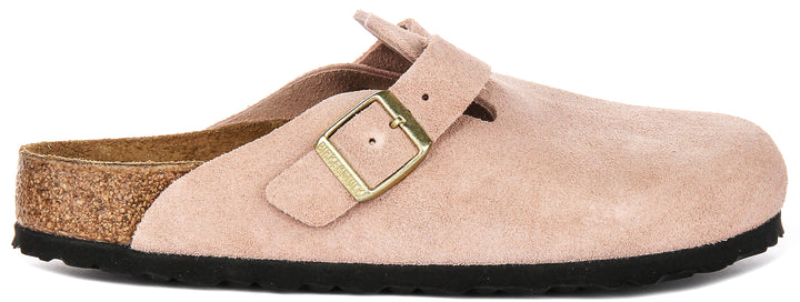 Birkenstock Boston BS In Rose | Regular Fit