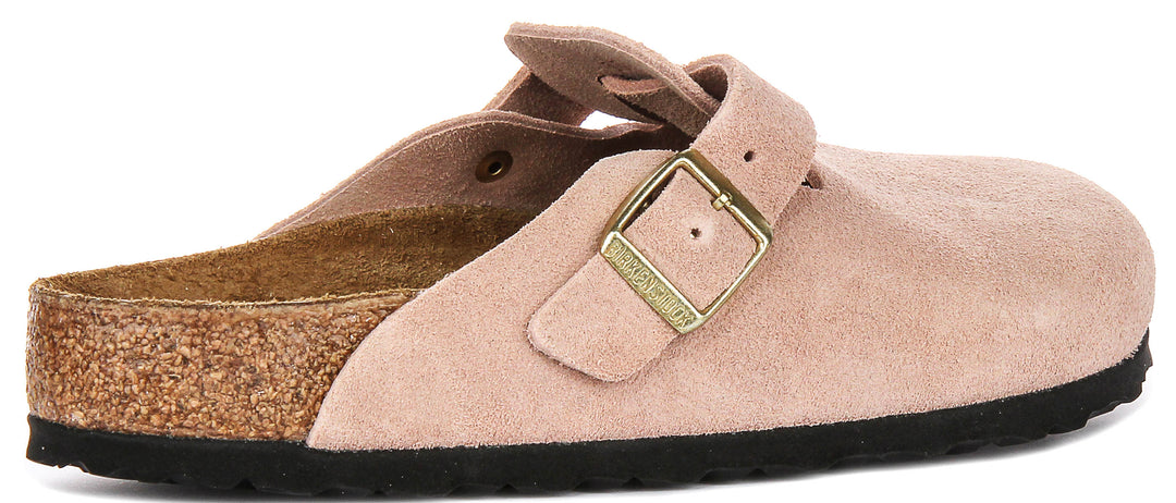 Birkenstock Boston BS In Rose | Regular Fit