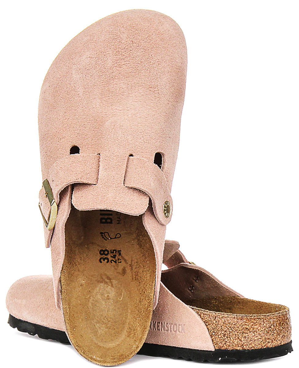 Birkenstock Boston BS In Rose | Regular Fit