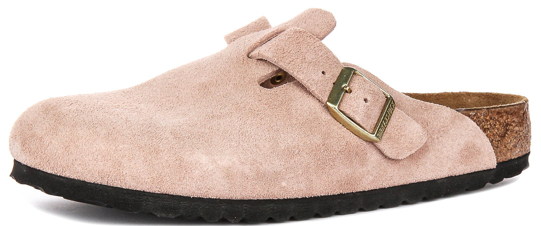 Birkenstock Boston BS In Rose | Regular Fit
