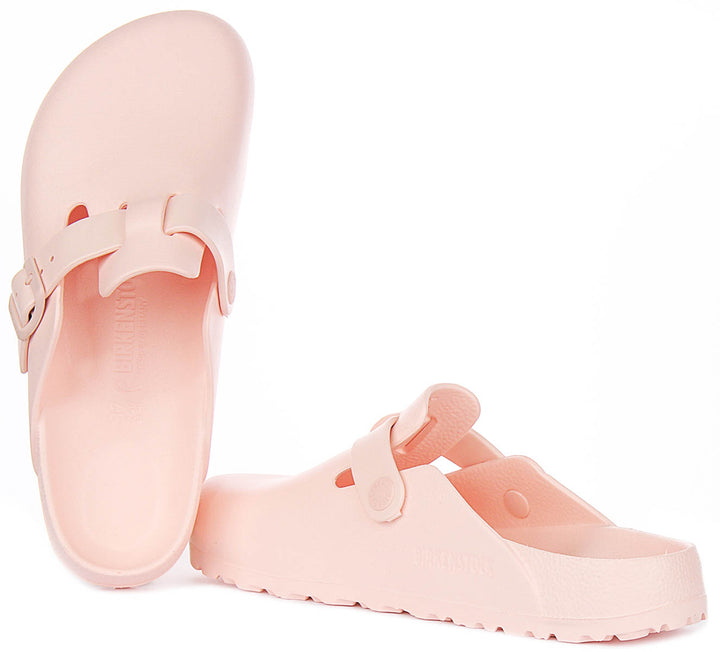 Birkenstock Boston Eva In Rose | Narrow Fit