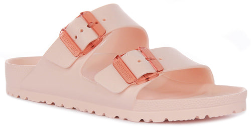 Birkenstock Arizona Stealth In Rose | Narrow Fit