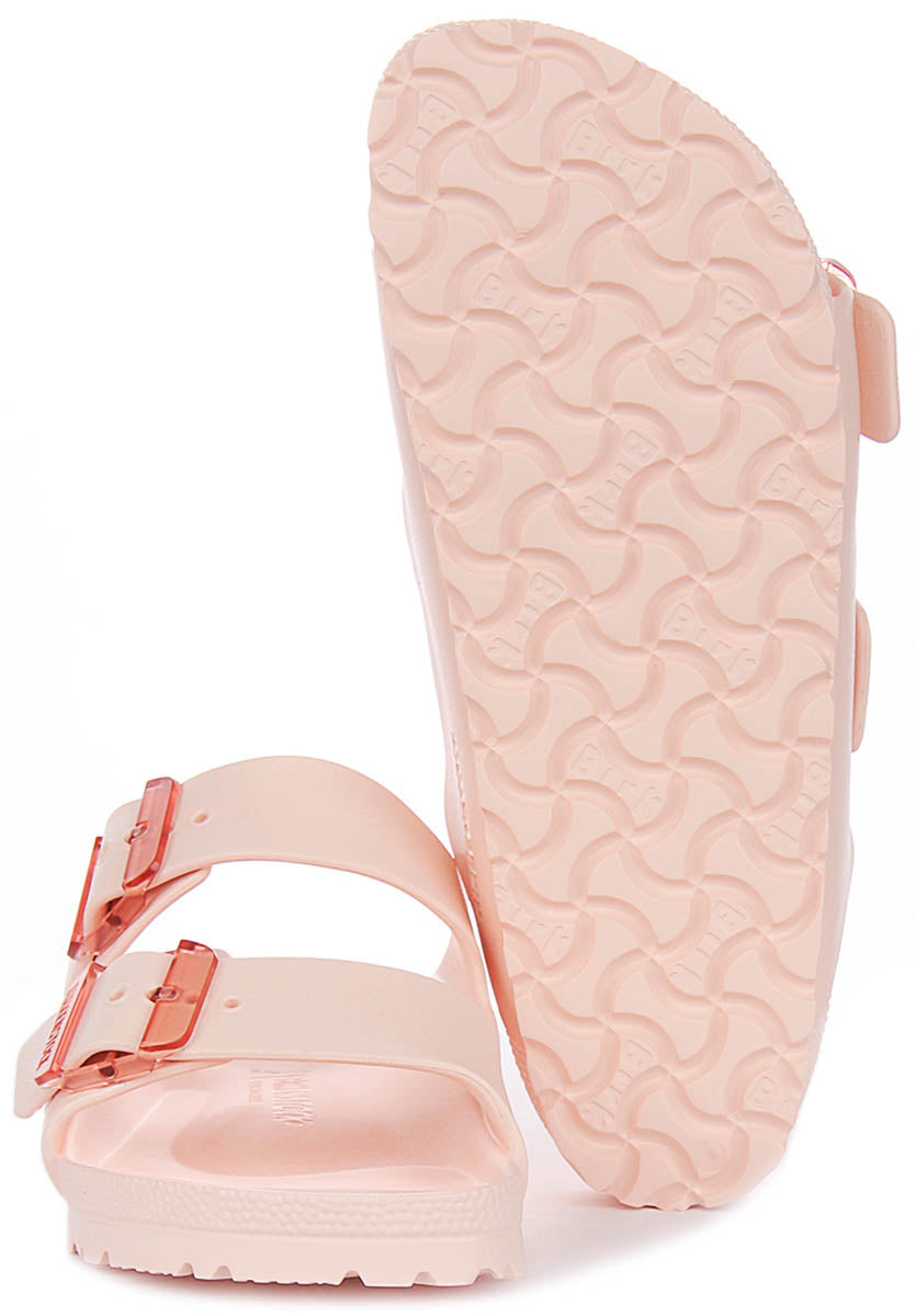 Birkenstock Arizona Stealth In Rose | Narrow Fit
