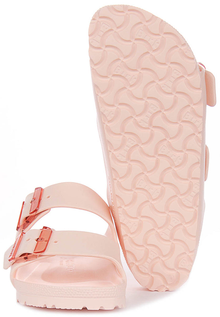 Birkenstock Arizona Stealth In Rose | Narrow Fit