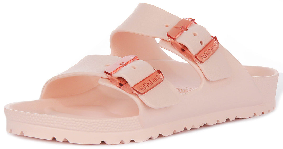 Birkenstock Arizona Stealth In Rose | Narrow Fit