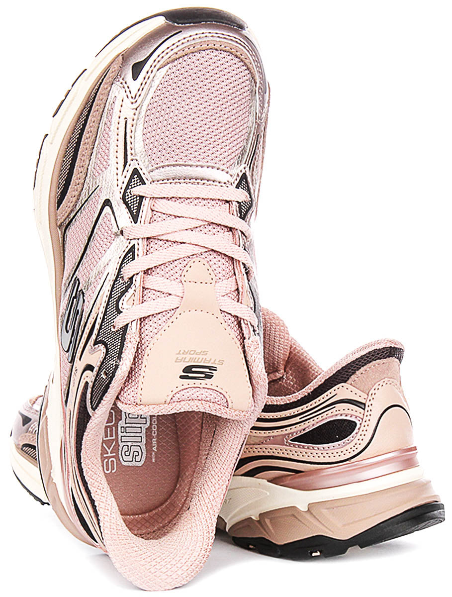 Skechers Stamina Sport In Rose For Women