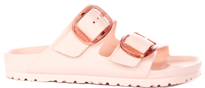Birkenstock Arizona Big Buckle Eva In Rose For Women | Narrow Fit