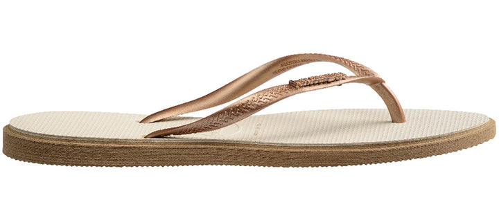 Havaianas Slim Point In Rose Gold For Women