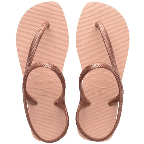 Havaianas Flash Urban Fc In Rose Gold For Women