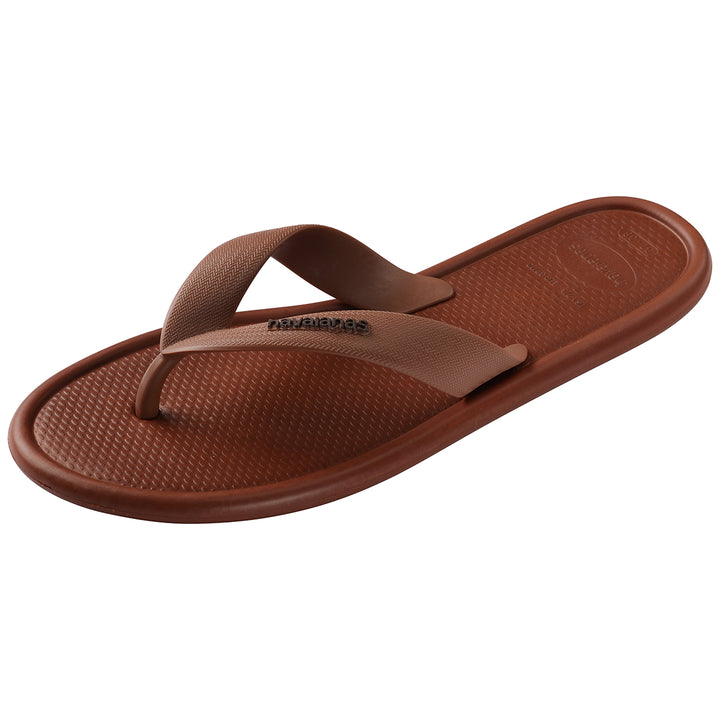 Havaianas Puffed Up Flip Flop In Rust For Women