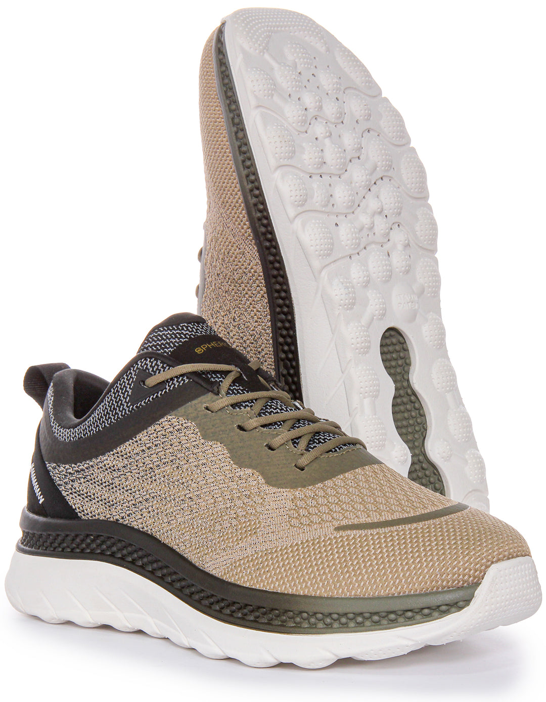 Geox Men's Intrepid Metropolitan Sneakers En Vert Sauge