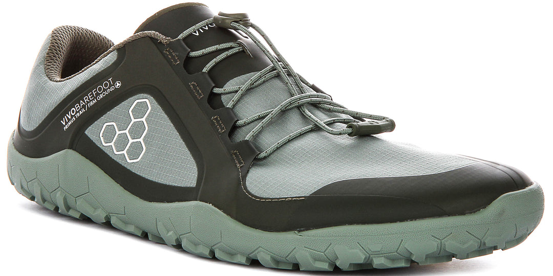 Vivobarefoot Primus Trail 3 In Sage Green For Men