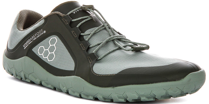 Vivobarefoot Primus Trail 3 In Sage Green For Men