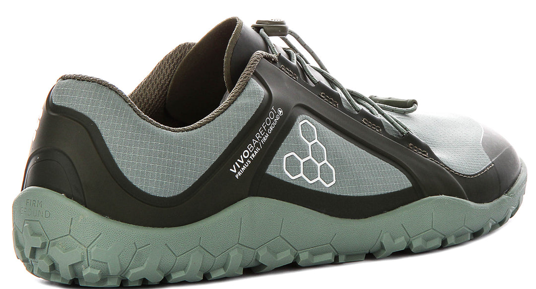 Vivobarefoot Primus Trail 3 In Sage Green For Men