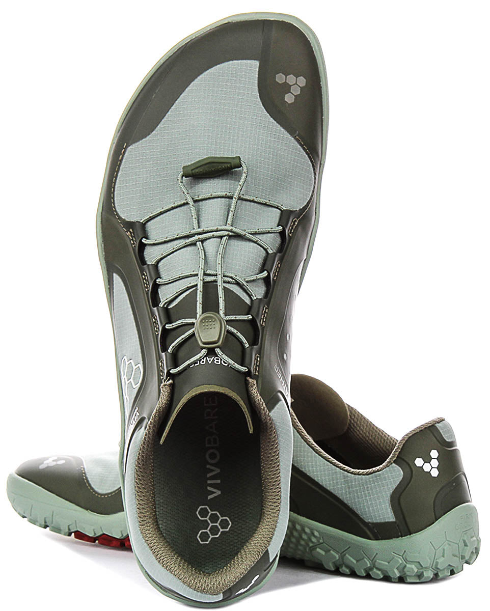 Vivobarefoot Primus Trail 3 In Sage Green For Men