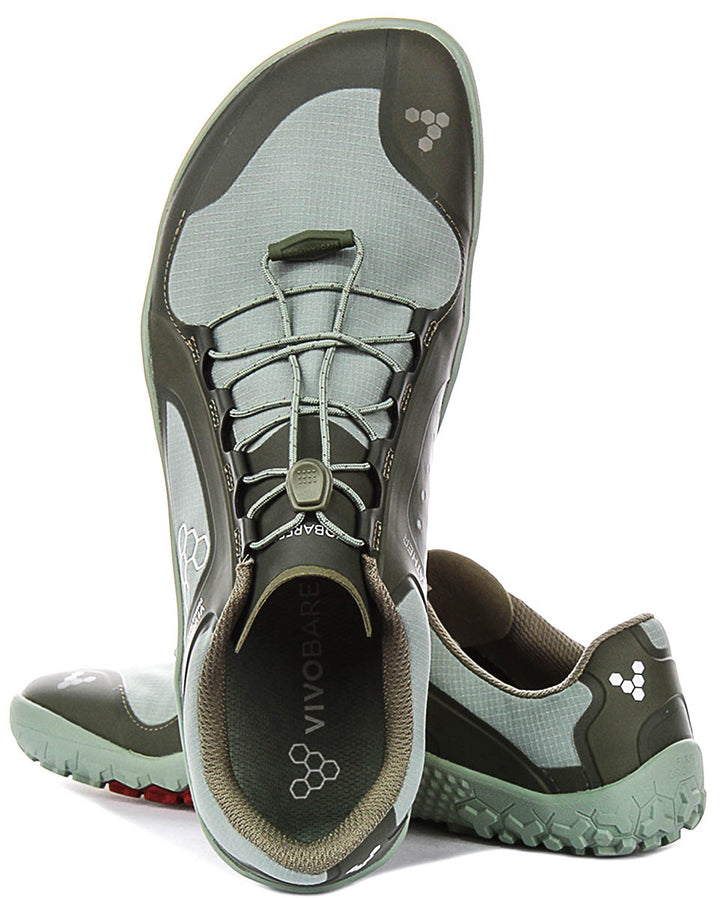 Vivobarefoot Primus Trail 3 In Sage Green For Men